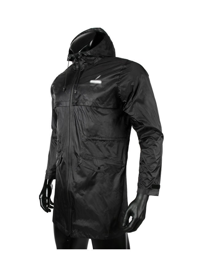 Generic Long Waterproof Hooded Jacket - Image 4