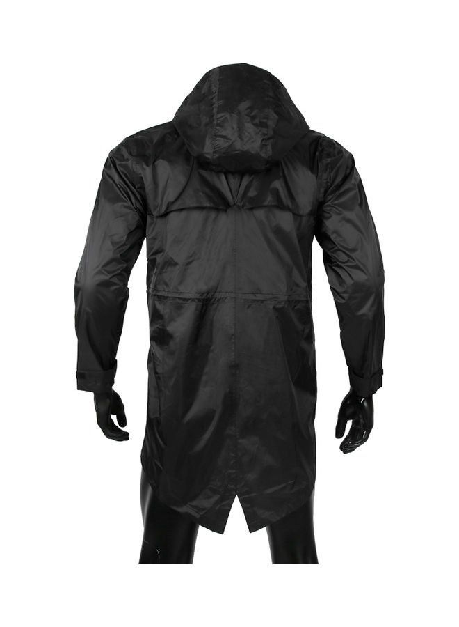 Generic Long Waterproof Hooded Jacket - Image 2