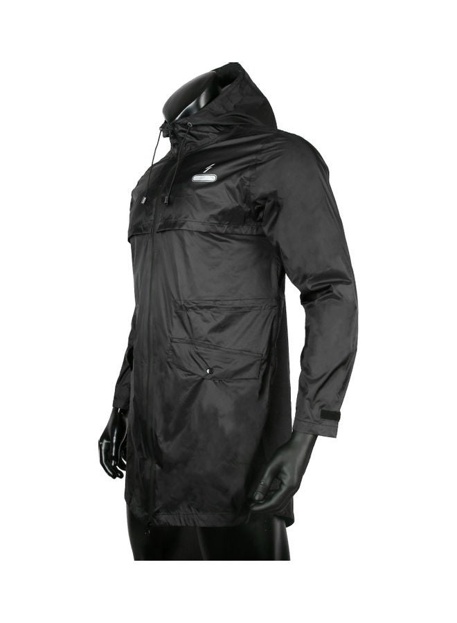 Generic Long Waterproof Hooded Jacket - Image 3