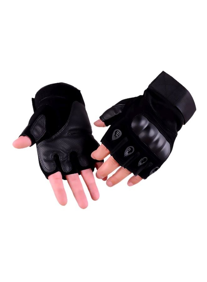 Cool Baby Blackhawk Half Finger Fitness Gloves M - Image 2