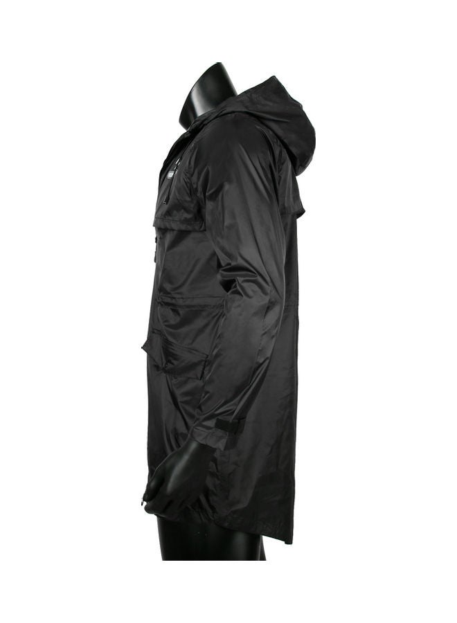 Generic Long Waterproof Hooded Jacket - Image 3