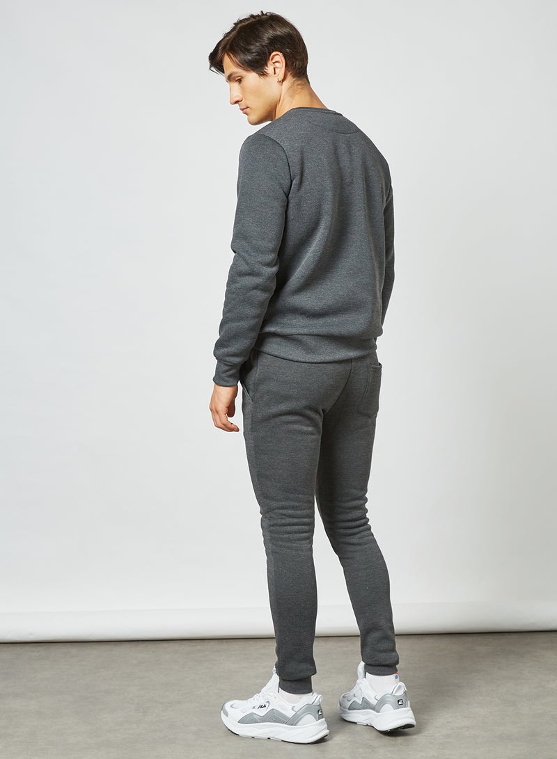 Crew Neck Sweatshirt Grey
