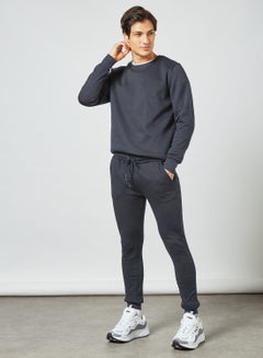 Crew Neck Sweatshirt Navy
