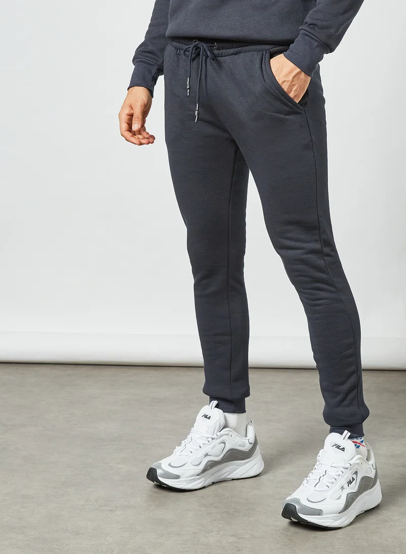 BRAVE SOUL Crew Neck Sweatshirt Navy