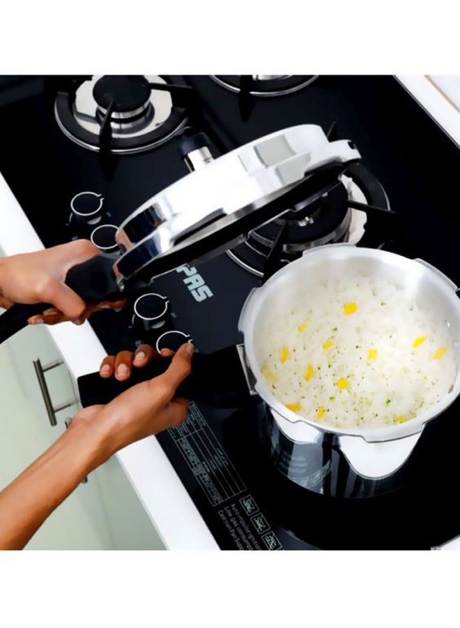 KRYPTON - Stainless Steel Induction Base Pressure Cooker With Lid, Cool Touch Handle And Safety Valves 3Liters - Image 1