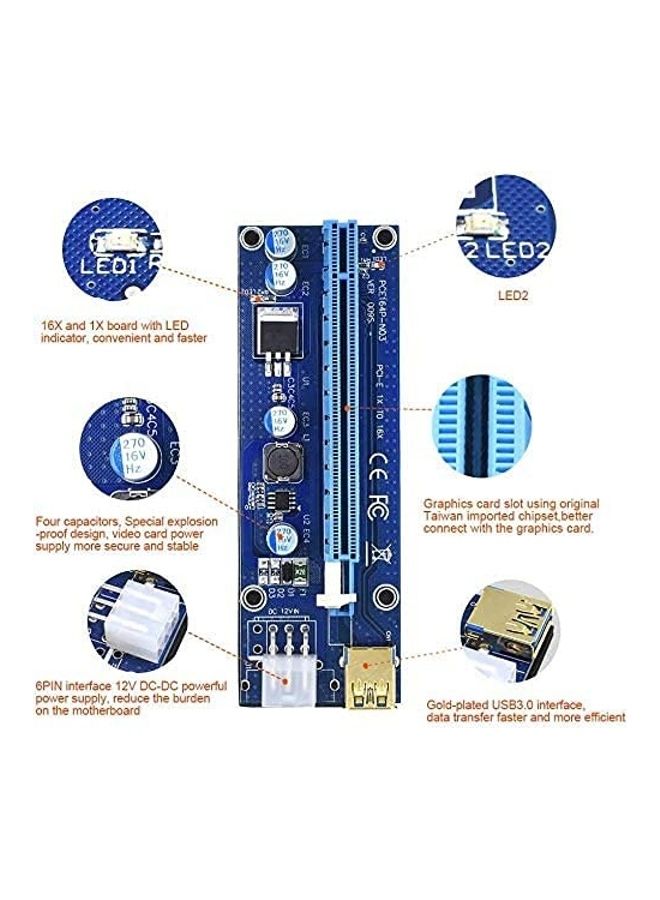 Generic - Riser For Mining Ver009S Premium Quality Blue - Image 1