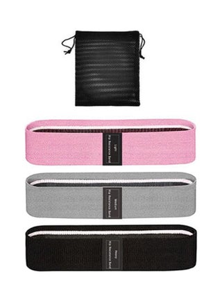3-Piece Exercise Resistance Loop Bands Set 25x2x13cm - v1623410108/N48107071A_1