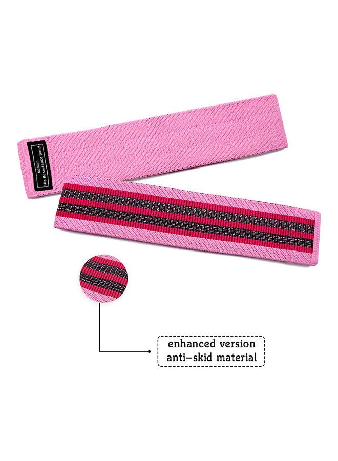 3-Piece Exercise Resistance Loop Bands Set 25x2x13cm