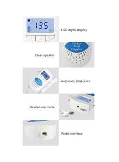 EzzySo Potable Ultrasound Doppler Fetal Heart Rate Monitor  - Image 3