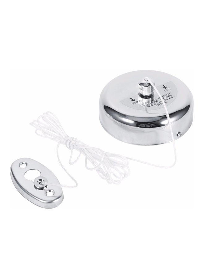 EzzySo 6-Piece Retractable Clothes Line Silver 10 x 10 x 6cm  - Image 1