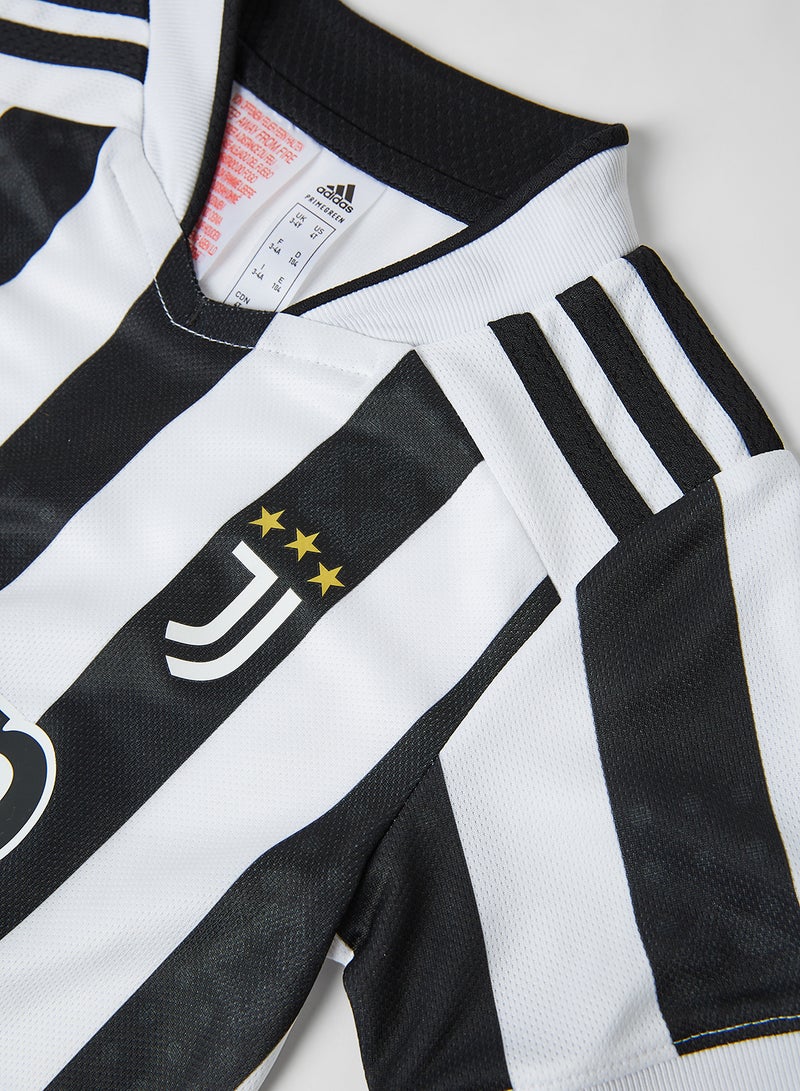 Adidas - Baby Boys Juventus 21/22 Home Football Kit White/Black - Image 1