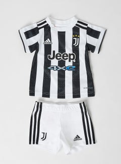 Baby Boys Juventus 21/22 Home Football Kit White/Black
