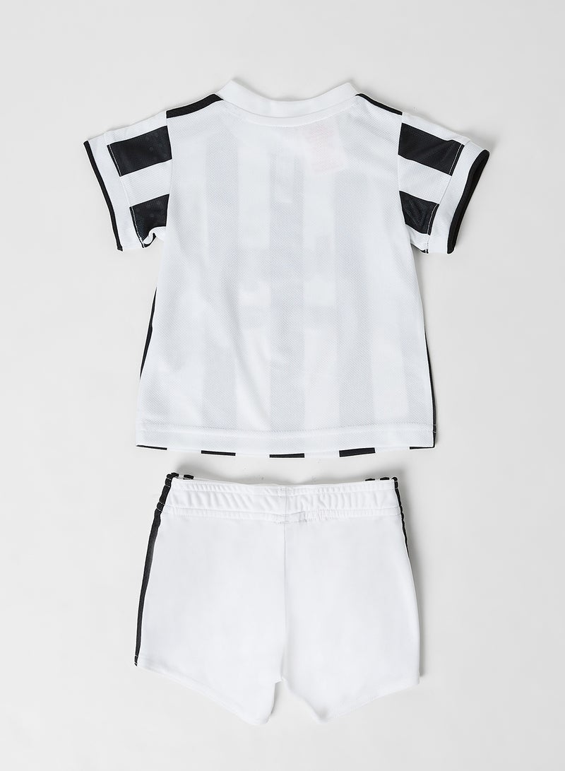 Adidas - Baby Boys Juventus 21/22 Home Football Kit White/Black - Image 1