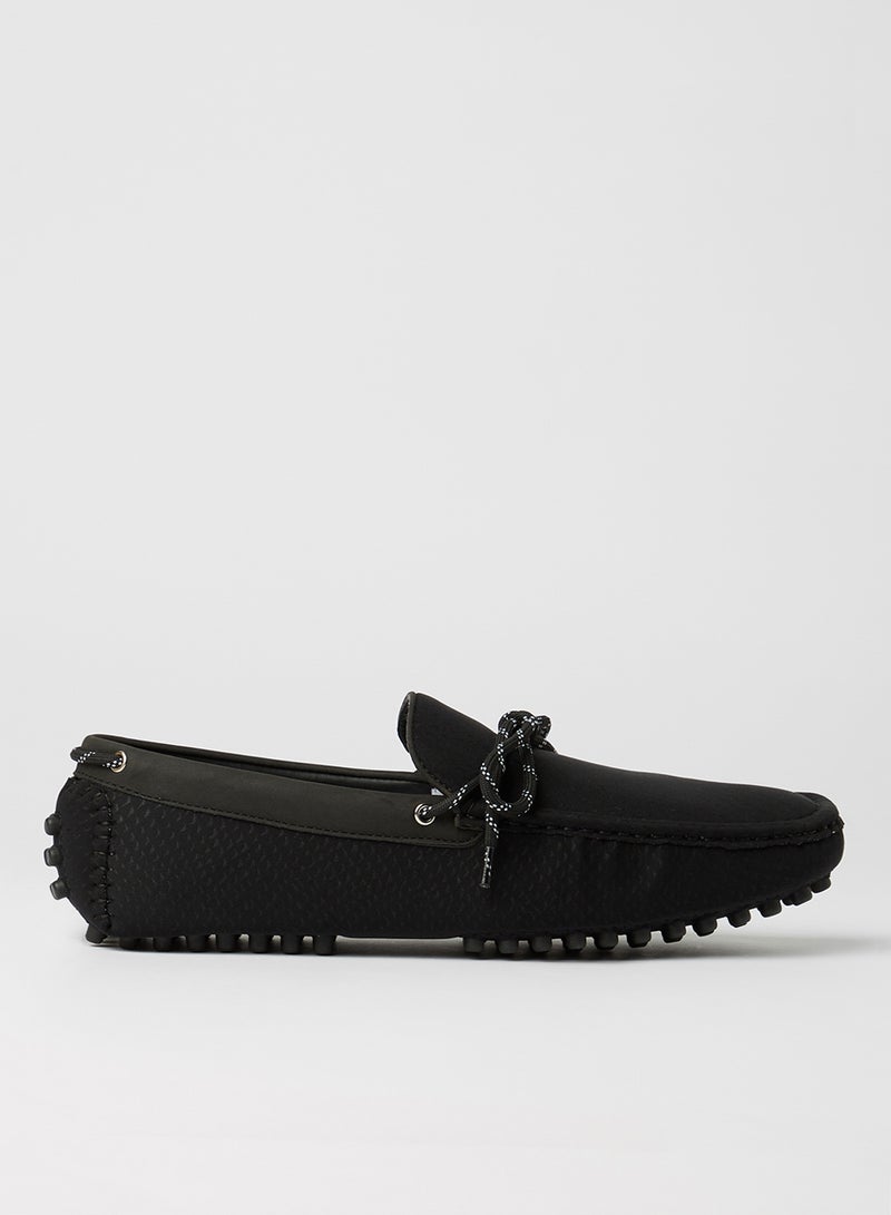 BRAVE SOUL Slip-on Loafers Black  - Image 1