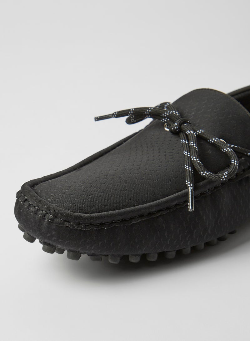 BRAVE SOUL Slip-on Loafers Black  - Image 4