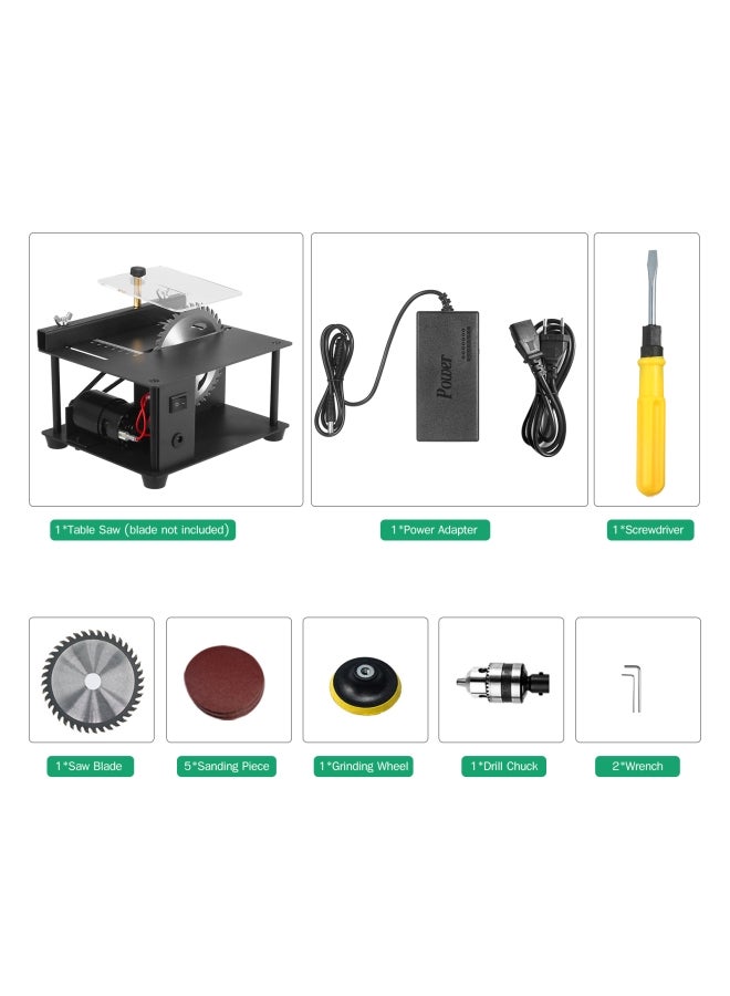 Multi-Functional Table Saw Kit Black/Silver/Red  - Image 4