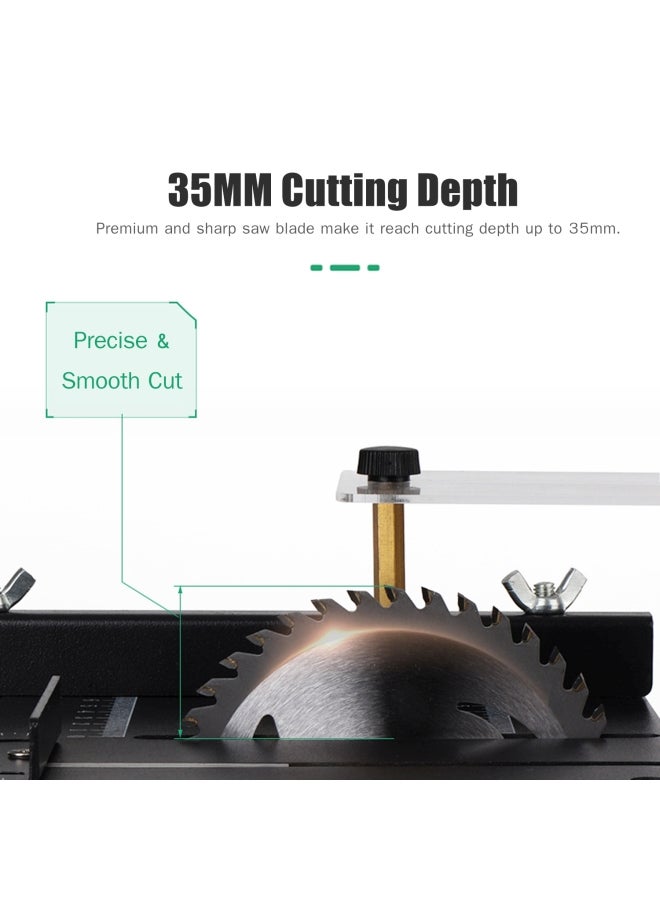 Multi-Functional Table Saw Kit Black/Silver/Red  - Image 5