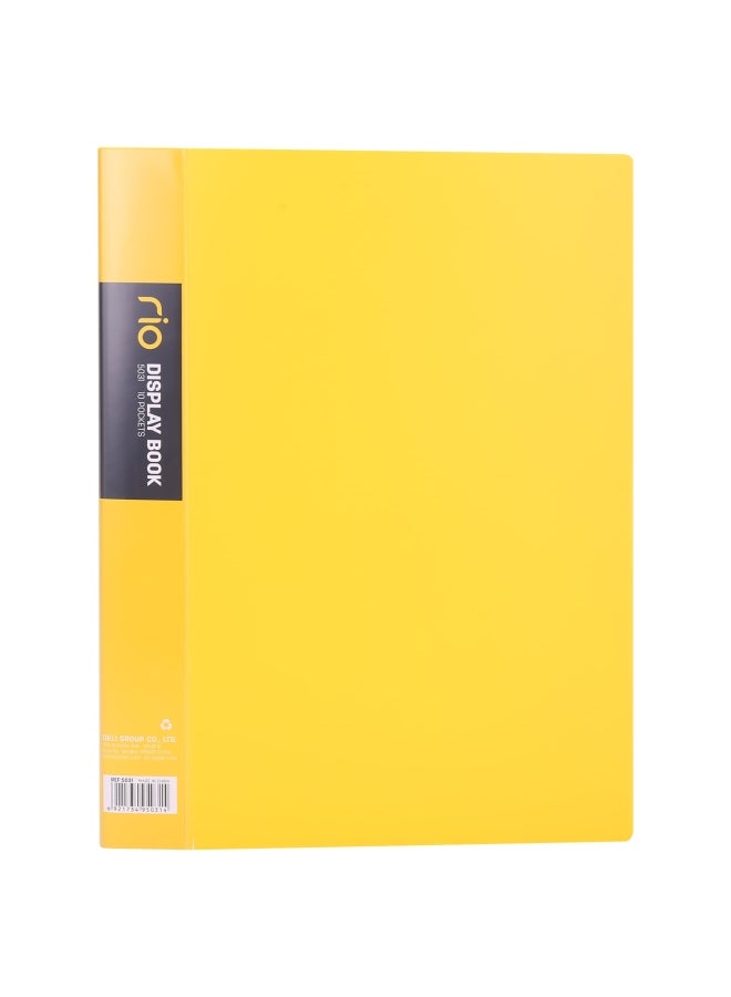 Deli Rio Display Book Yellow