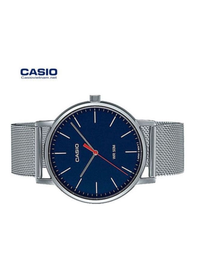 CASIO Men's Wrist Watch Water Resistant Round Stainless Steel Analog Mtp-E171M-2E - Image 5