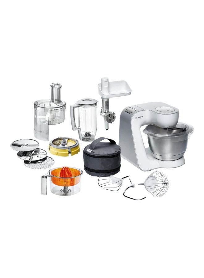 بوش - محضر طعام 900.0 W MUM54251-2 أبيض/فضي - Image 1
