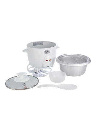 قدر طهي لكأس واحد من الأرز 0.6 L 350 W RC650-B5 أبيض\فضي\شفاف - v1623423154/N47028704A_1