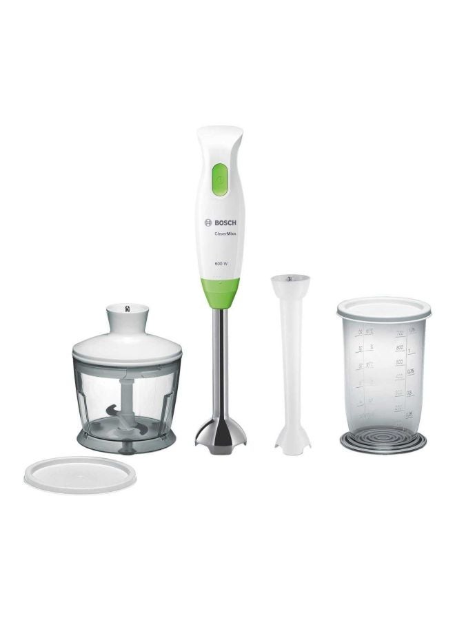 BOSCH Hand Blender Clever Mixx Dip & Dressing MSM2623G White/Green/Clear  - Image 1