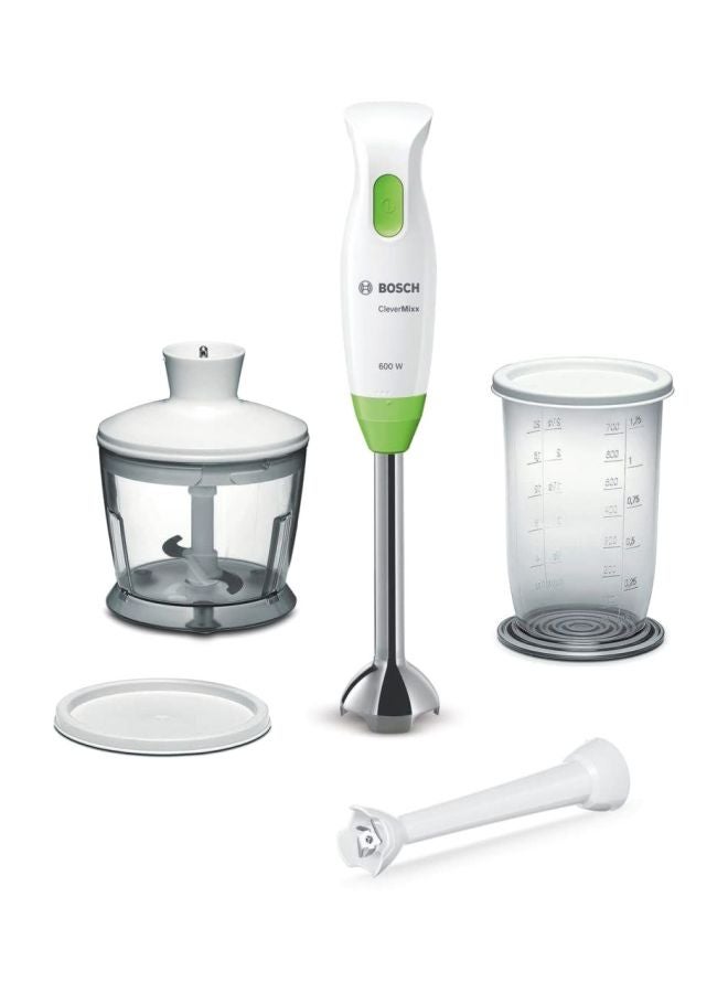 BOSCH Hand Blender Clever Mixx Dip & Dressing MSM2623G White/Green/Clear  - Image 2