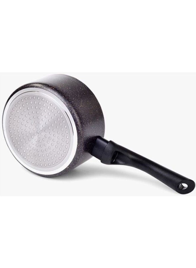 فيسمان إناء طهي غير لاصق من الألومنيوم بتصميم رخامي مع مقبض من بلاستيك باكليت أسود 16x8cm/1.5لترات - Image 2