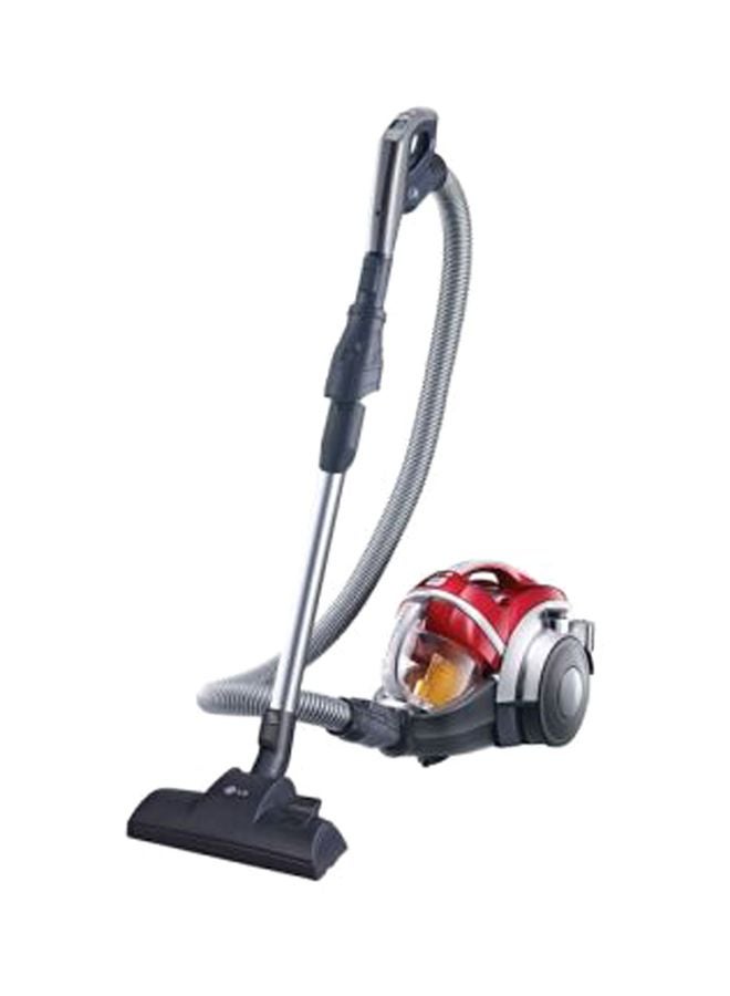 إل جي مكنسة كهربائية 2000 W Vk7320Nhar أحمر/أسود/فضي - Image 1