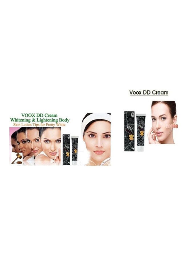 Voox - Dd Cream Whitening Body Lotion - 2 Pcs Black 100grams - Image 1