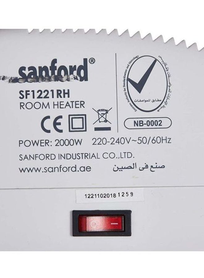 سانفورد مُدفئ غرفة 2000 واط 2000.0 W SF1221RH أبيض  - Image 4