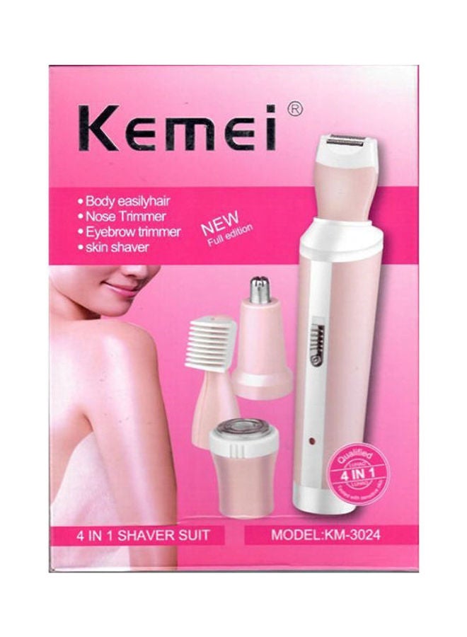 Kemei - Km-3024 4 In 1 Rechargeable Shaver Suit - Multicolour - Image 1