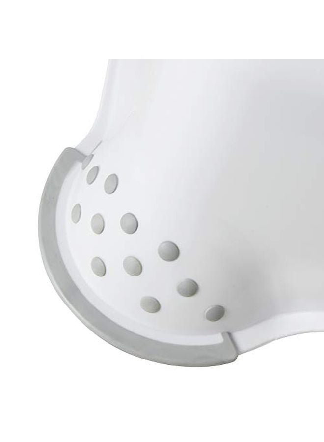 Anti-Slip Double Step Function Stool - White