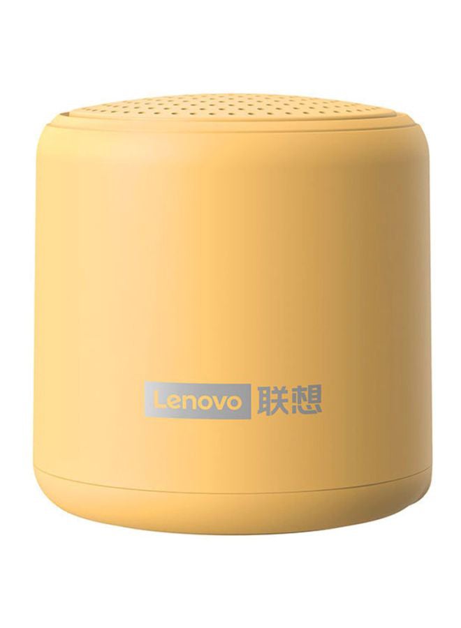 Lenovo Mini Wireless Bluetooth 5.0 Speaker L01 Yellow/Grey