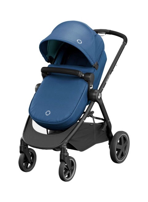 Zelia Stroller - Essential Blue