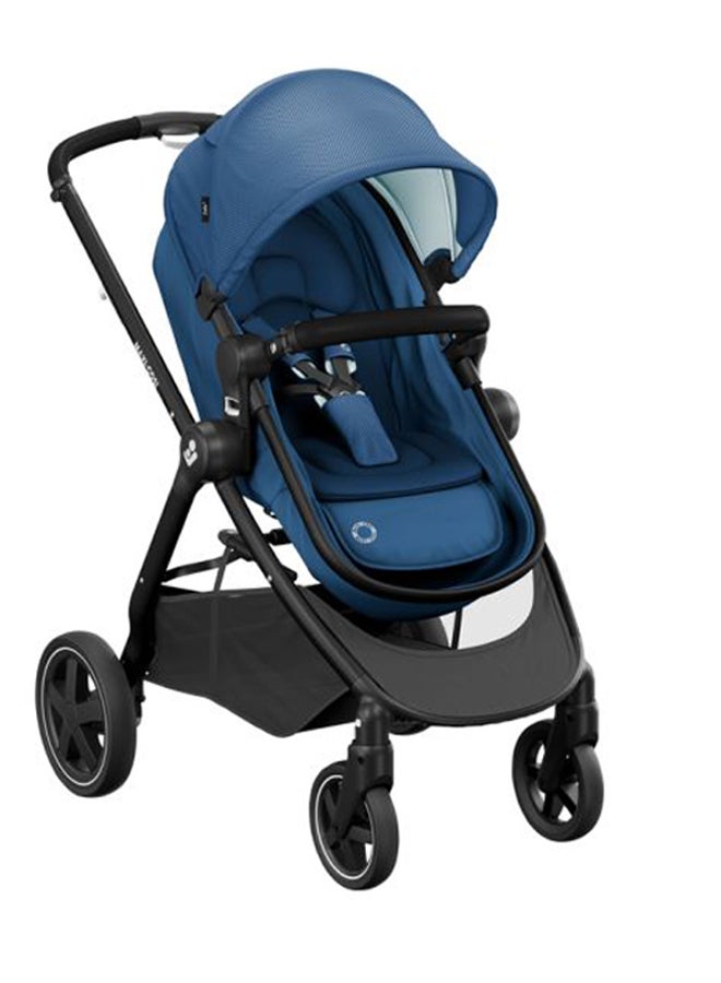 Zelia Stroller - Essential Blue