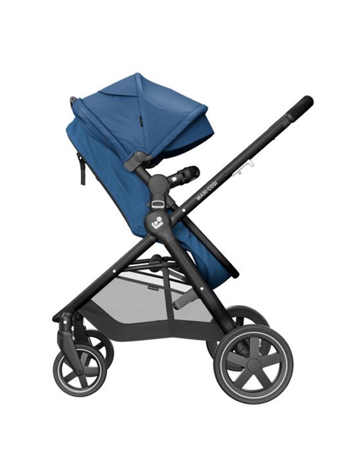 Zelia Stroller - Essential Blue