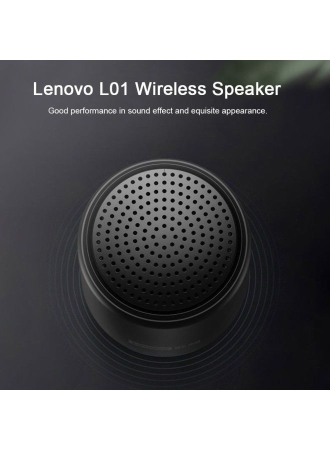 Mini Wireless Bluetooth 5.0 Speaker L01 Black