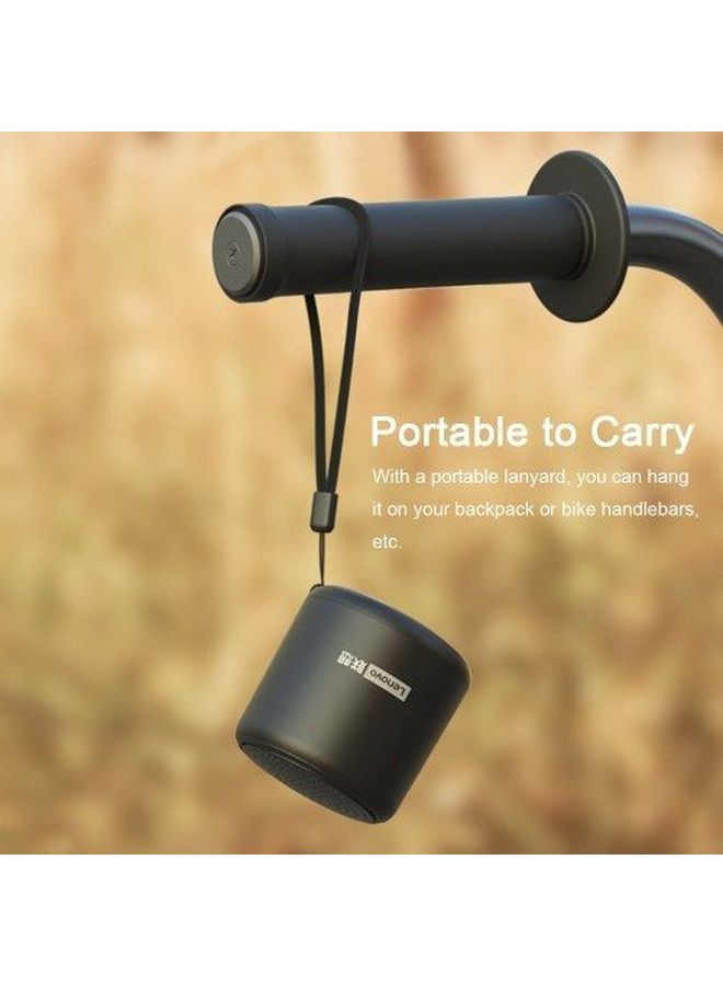 Lenovo Mini Wireless Bluetooth 5.0 Speaker L01 Black  - Image 5