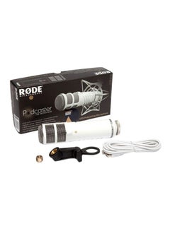 RODE Podcaster USB Microphone White/Black  - Image 3