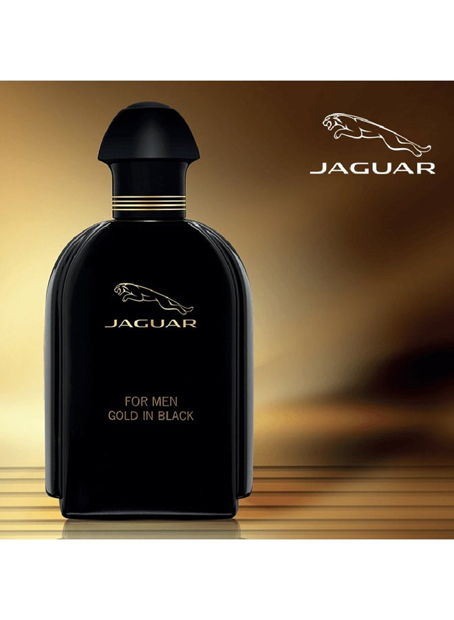 JAGUAR Jaguar Gold In Black EDT 100ml  - Image 4