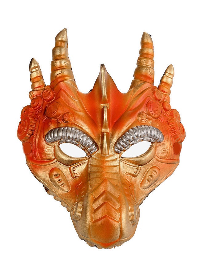 Dragon Design Foam Face Cover Dress Up Party  - Image 1
