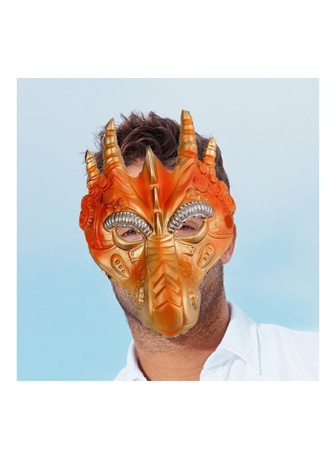 Dragon Design Foam Face Cover Dress Up Party  - Image 2