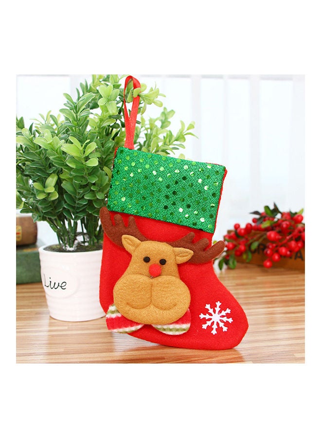 Elk Stocking Sock Gift Bag - Image 2