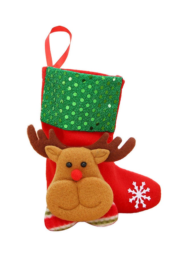 Elk Stocking Sock Gift Bag - Image 1