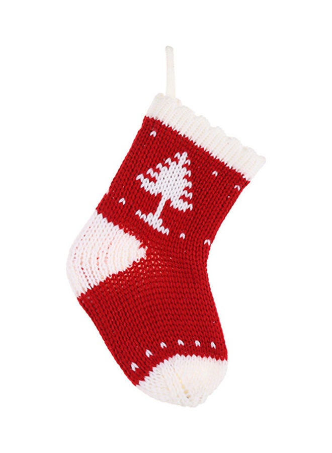 Santa Claus Stocking Sock Candy Gift Bag - Image 1