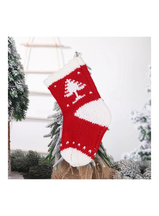 Santa Claus Stocking Sock Candy Gift Bag - Image 2