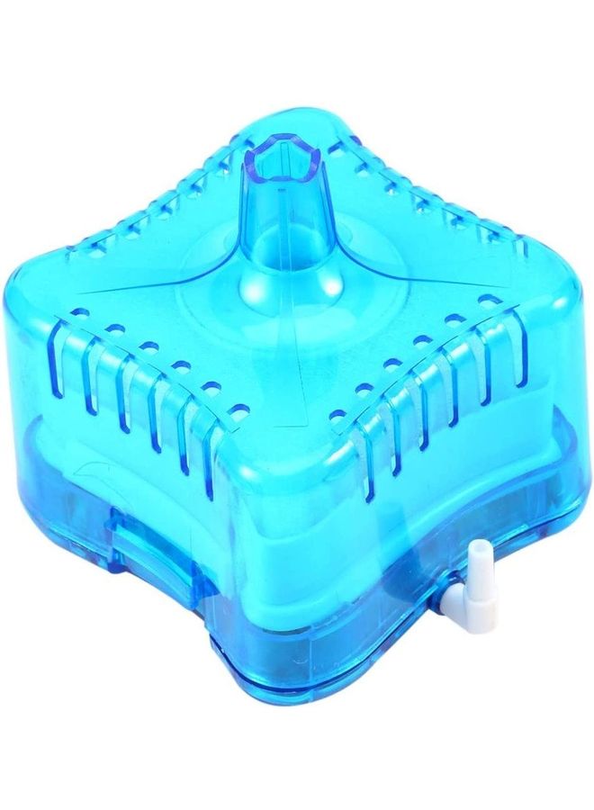 Mini Fish Tank Blue 8cm - Image 1