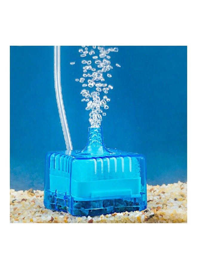 Mini Fish Tank Blue 8cm - Image 2