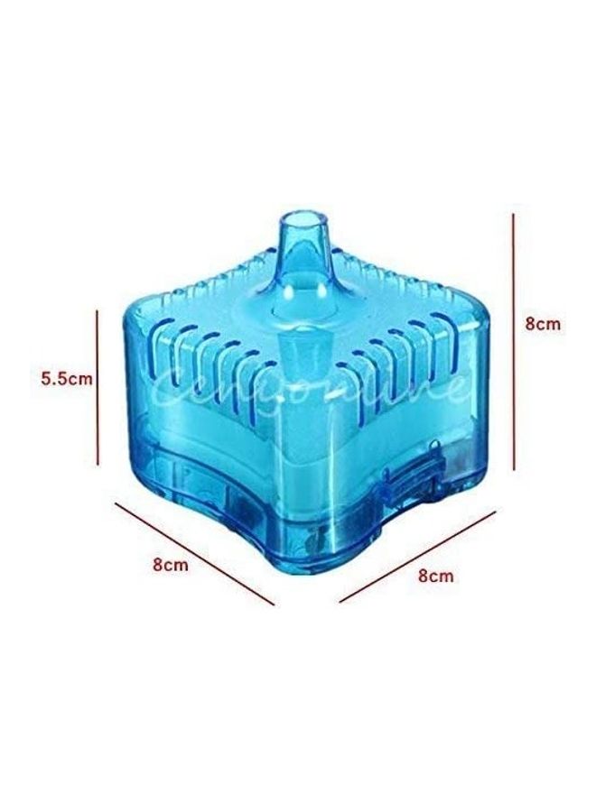 Mini Fish Tank Blue 8cm - Image 4